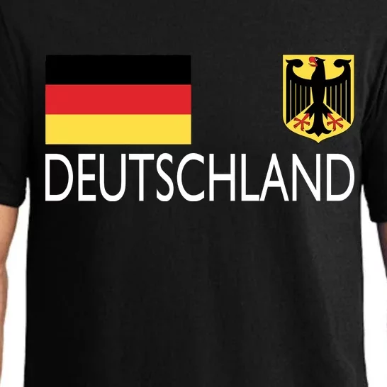 Deutschland Germany Soccer Pajama Set