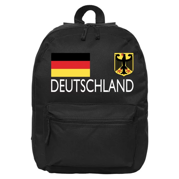 Deutschland Germany Soccer 16 in Basic Backpack