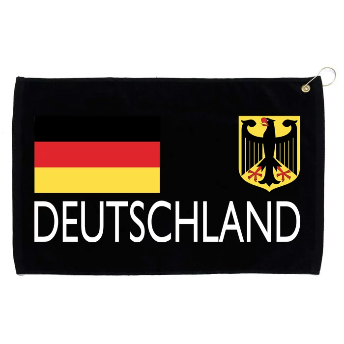 Deutschland Germany Soccer Grommeted Golf Towel