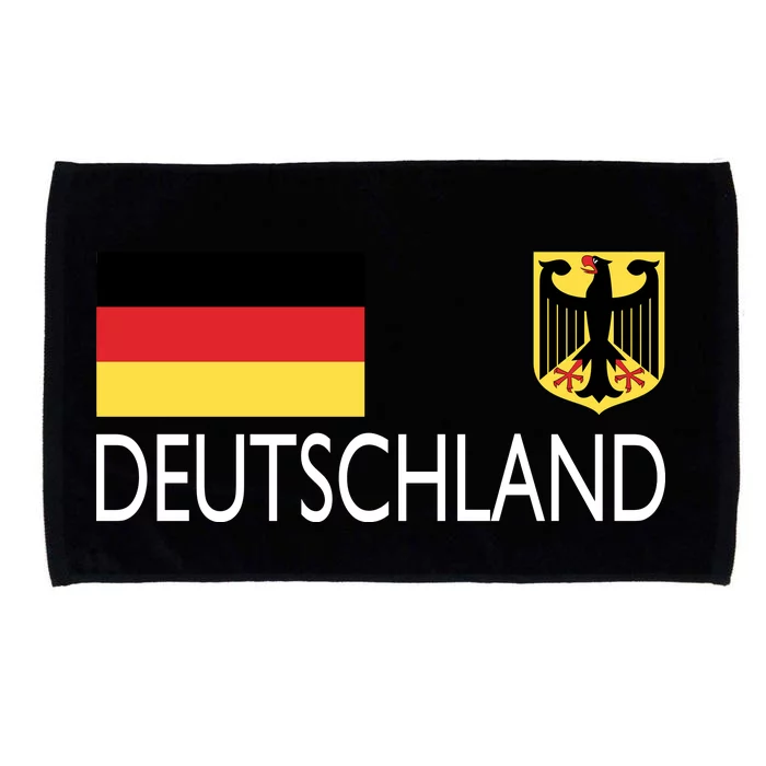 Deutschland Germany Soccer Microfiber Hand Towel