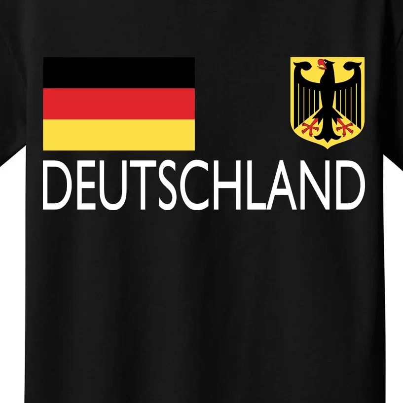 Deutschland Germany Soccer Kids T-Shirt