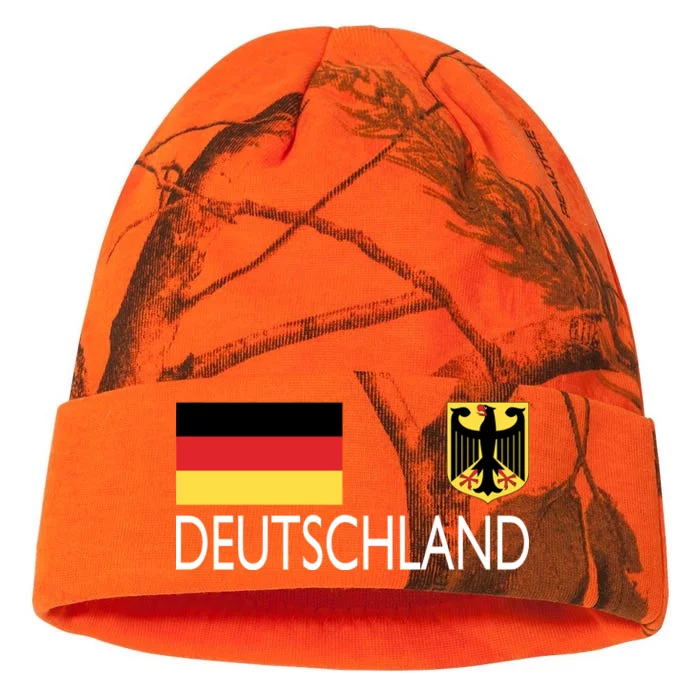 Deutschland Germany Soccer Kati - 12in Camo Beanie