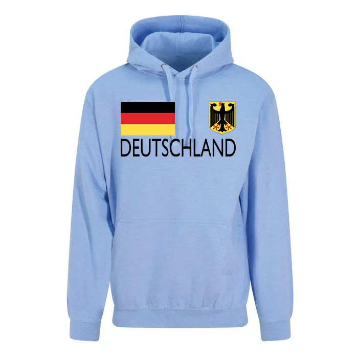 Deutschland Germany Soccer Unisex Surf Hoodie