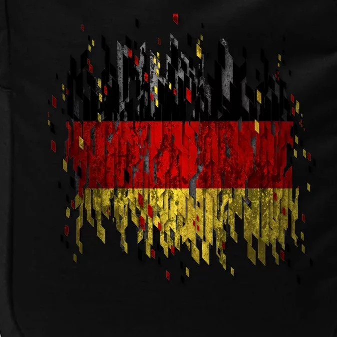 Deutschland Germany Torn German Flag Impact Tech Backpack