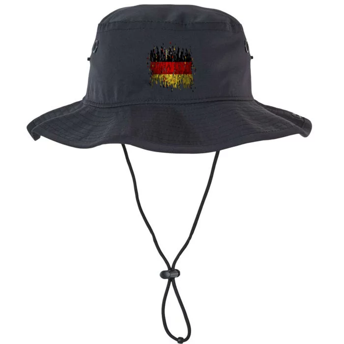 Deutschland Germany Torn German Flag Legacy Cool Fit Booney Bucket Hat