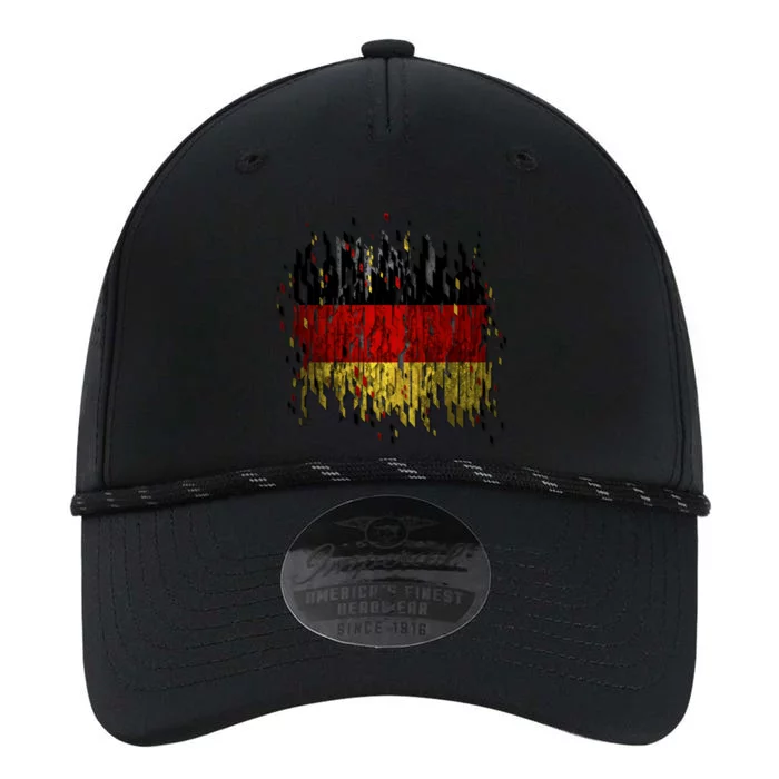 Deutschland Germany Torn German Flag Performance The Dyno Cap