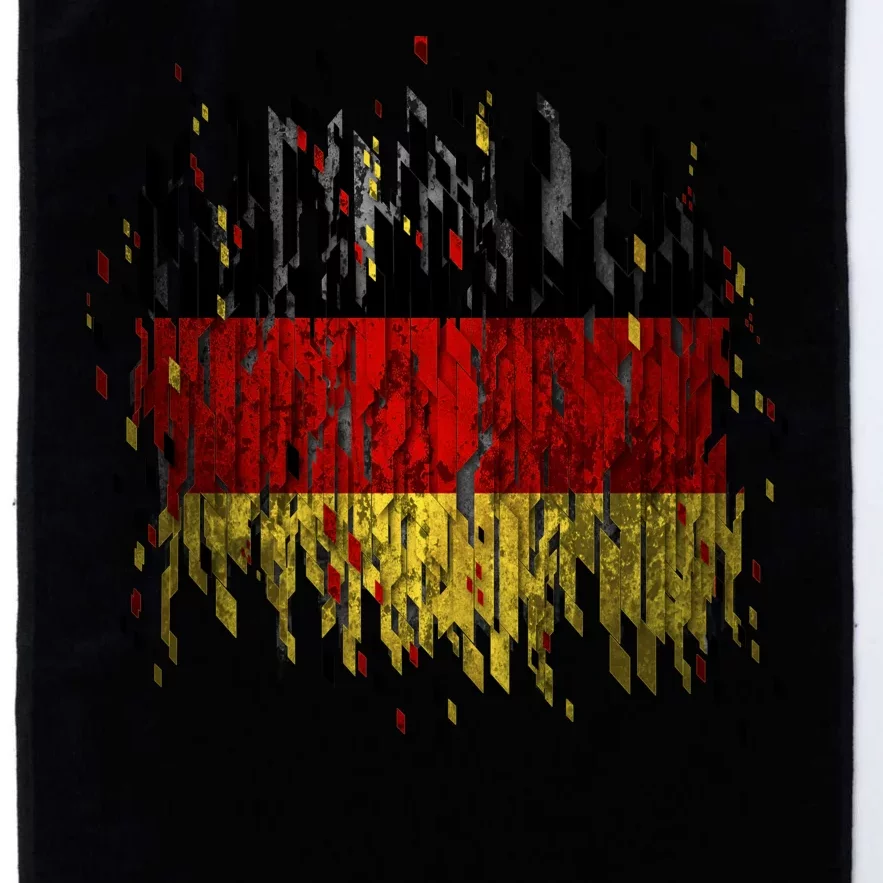 Deutschland Germany Torn German Flag Platinum Collection Golf Towel