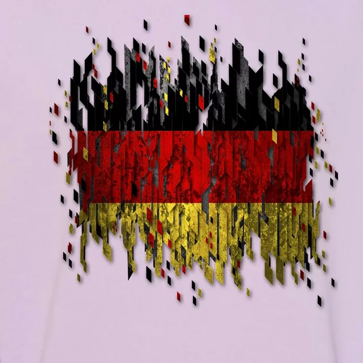 Deutschland Germany Torn German Flag Garment-Dyed Sweatshirt