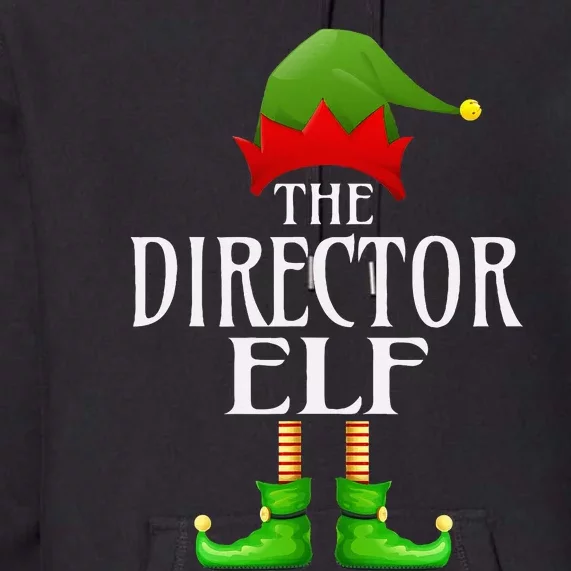 Director Elf Xmas Funny Family Matching Group Christmas Premium Hoodie