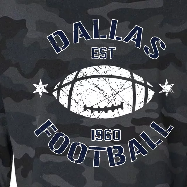 Dallas Football 1960 Cropped Pullover Crew