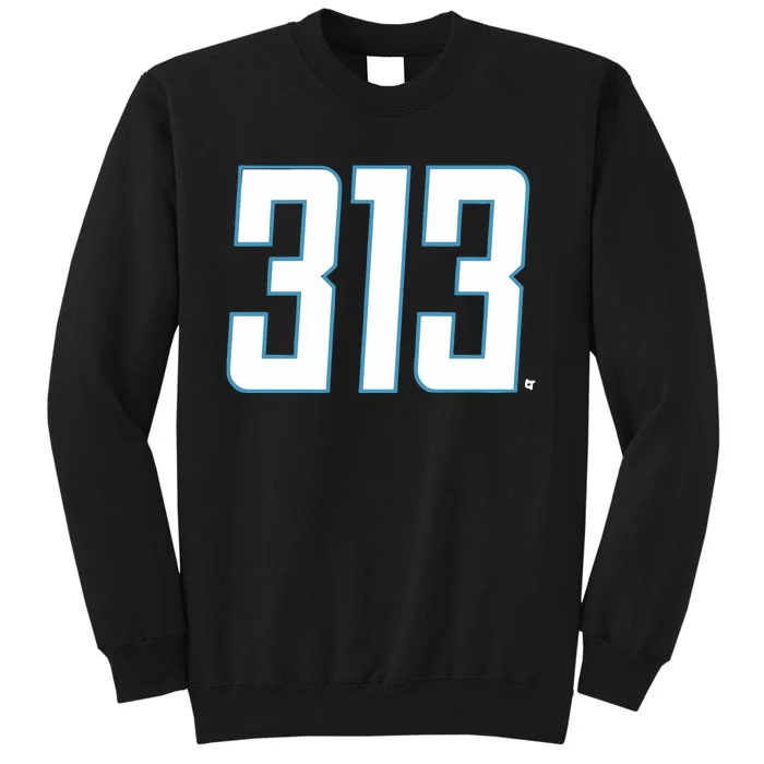 Detroit Football 313 Sweatshirt