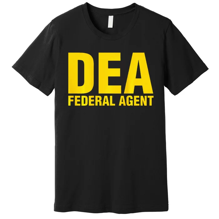 Dea Federal Agent Uniform Costume Premium T-Shirt