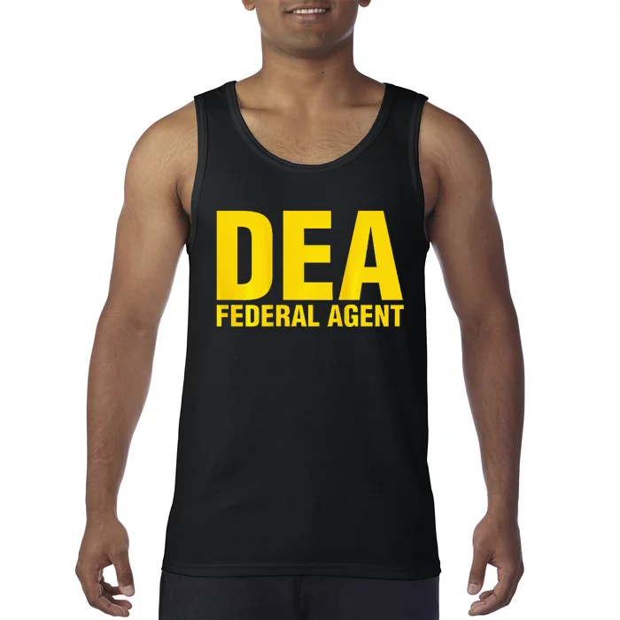 Dea Federal Agent Uniform Costume Tank Top