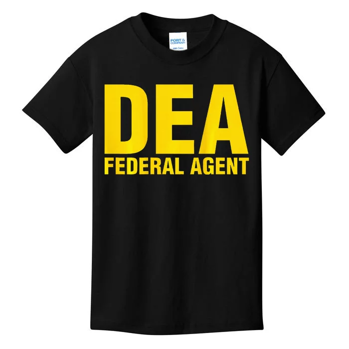 Dea Federal Agent Uniform Costume Kids T-Shirt