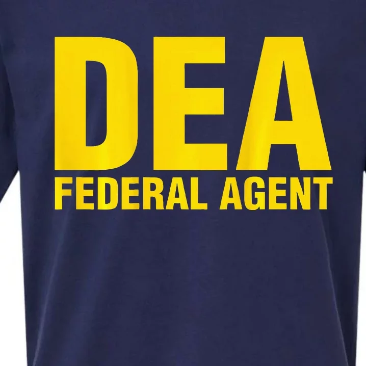 Dea Federal Agent Uniform Costume Sueded Cloud Jersey T-Shirt