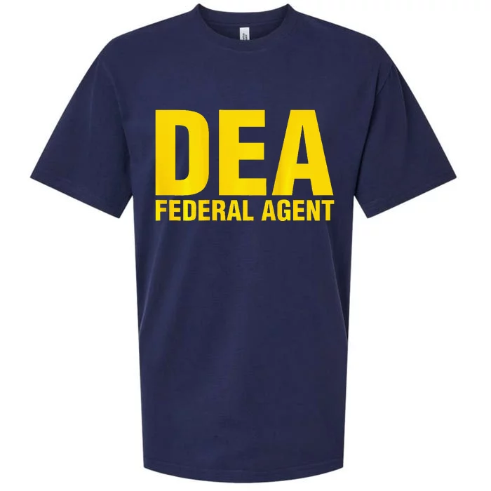 Dea Federal Agent Uniform Costume Sueded Cloud Jersey T-Shirt