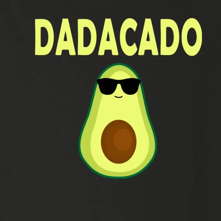 Dadacado Funny Avocado Dad Fathers Day Daddy Toddler Long Sleeve Shirt