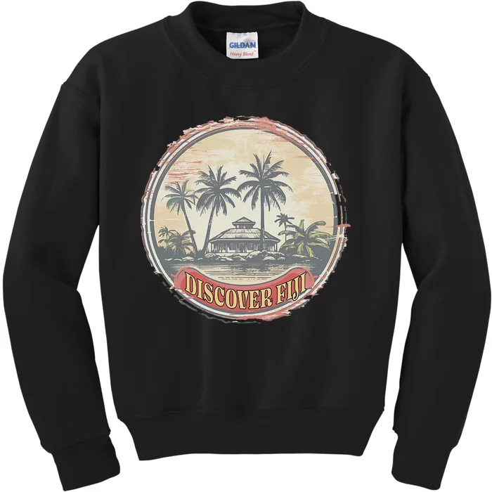 Discover Fiji Adventurers Kids Sweatshirt