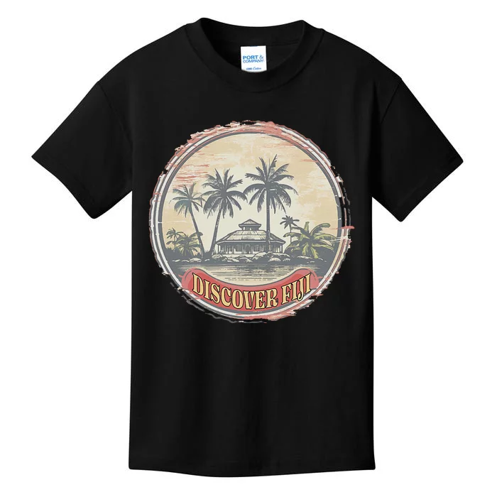 Discover Fiji Adventurers Kids T-Shirt