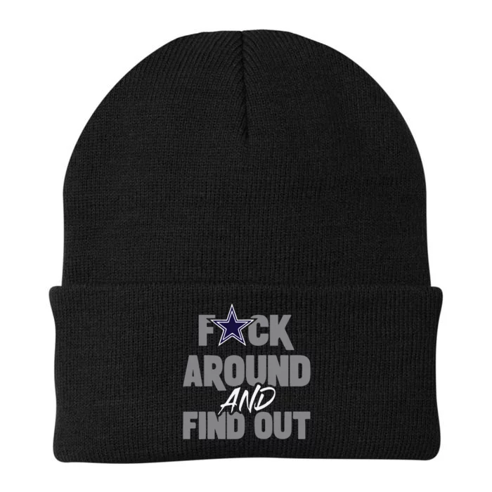 Dallas Fuck Around And Find Out Knit Cap Winter Beanie