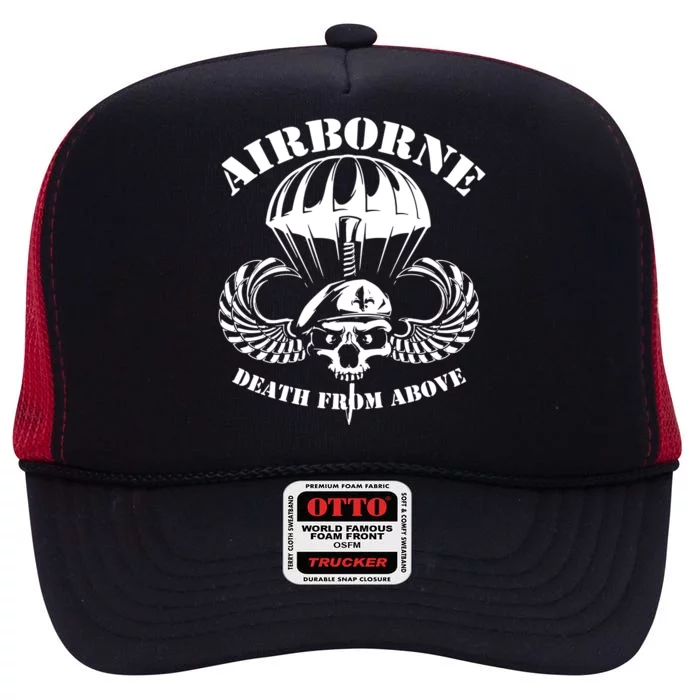 Death From Above High Crown Mesh Trucker Hat