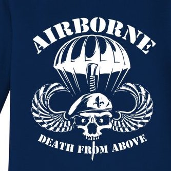Death From Above Baby Long Sleeve Bodysuit