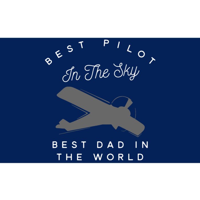 Dad Father Airplane Pilot BirthDay Gift Bumper Sticker