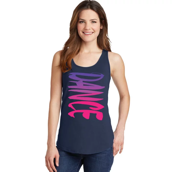 Dance Fun And Colorful Girl Teens And Woman Sizes Ladies Essential Tank