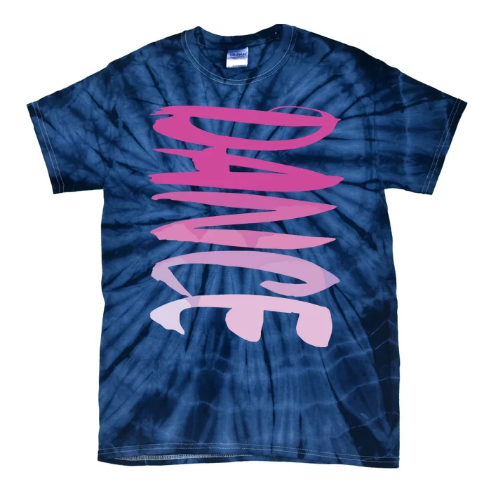 Dance Fun And Colorful Pink Teen Girl And Woman Tie-Dye T-Shirt