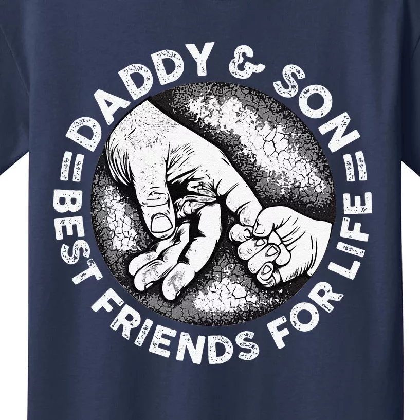 Dad Father And Son Fathers Day Partner Look Kids T-Shirt