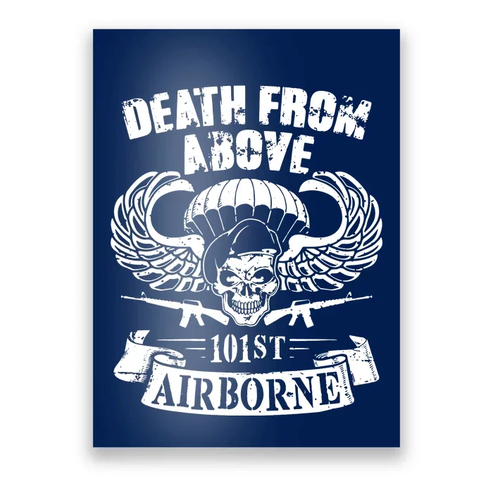 Death From Above 101st Airborne Poster