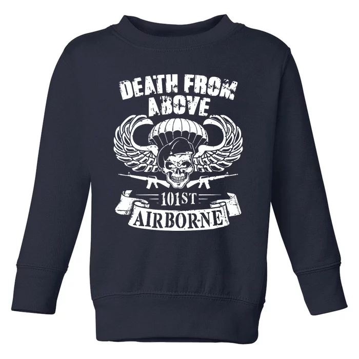 Death From Above 101st Airborne Toddler Sweatshirt