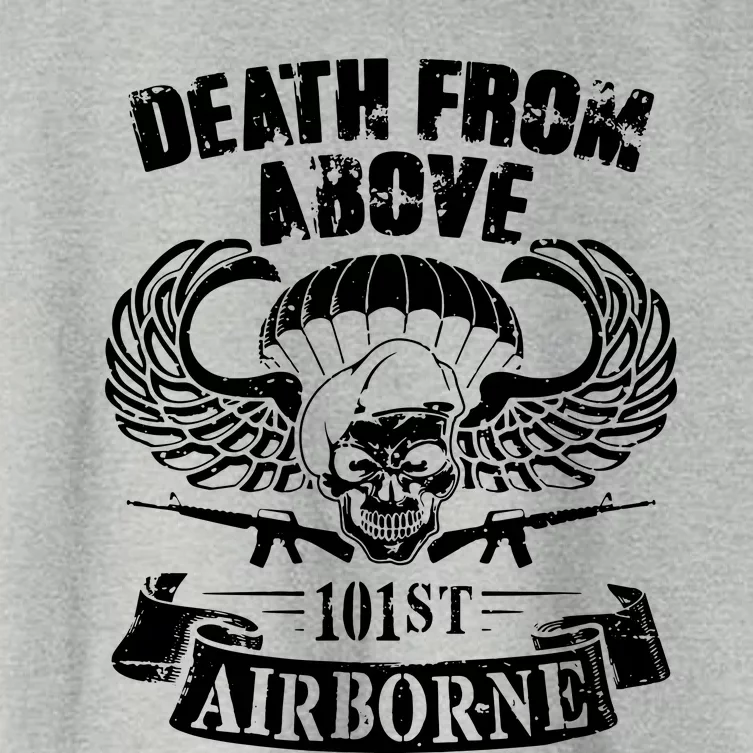 Death From Above 101st Airborne Women's Crop Top Tee