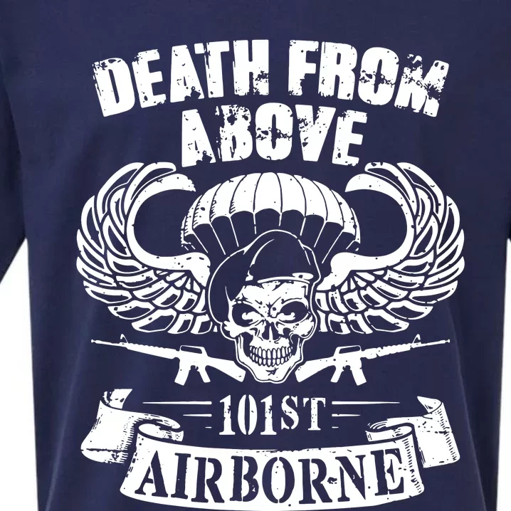 Death From Above 101st Airborne Sueded Cloud Jersey T-Shirt