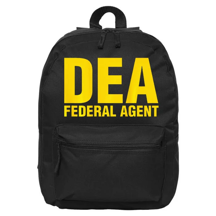 Dea Federal Agent Uniform Costume 16 in Basic Backpack