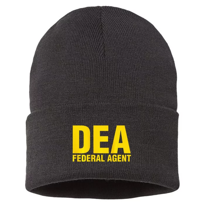 Dea Federal Agent Uniform Costume Sustainable Knit Beanie