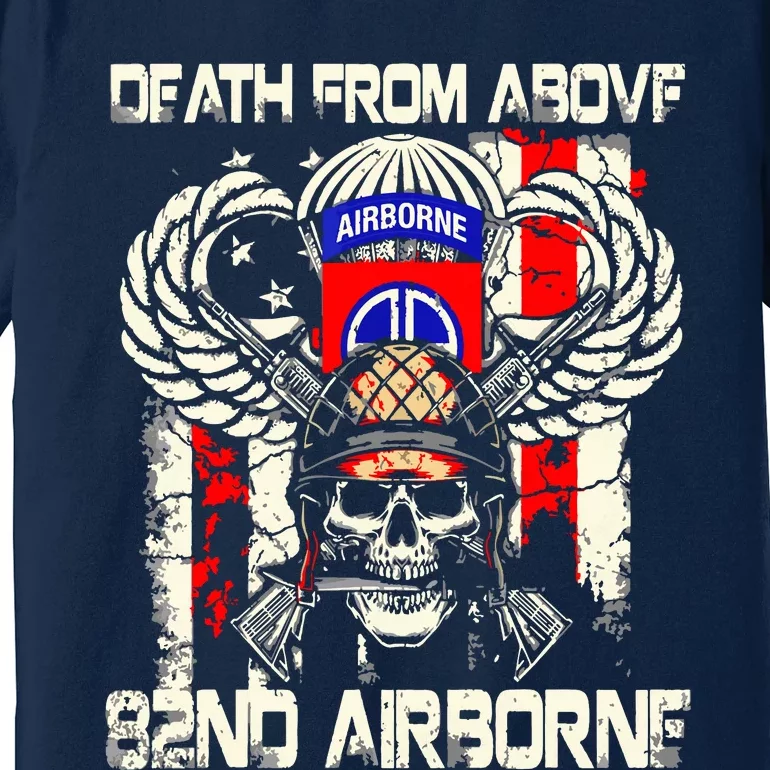 Death From Above 82nd Airborne Division Veteran Premium T-Shirt