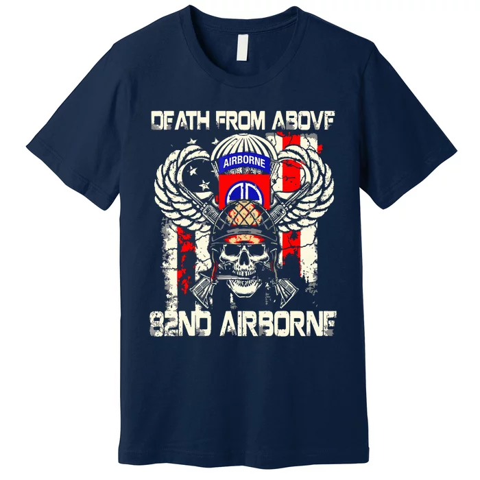 Death From Above 82nd Airborne Division Veteran Premium T-Shirt