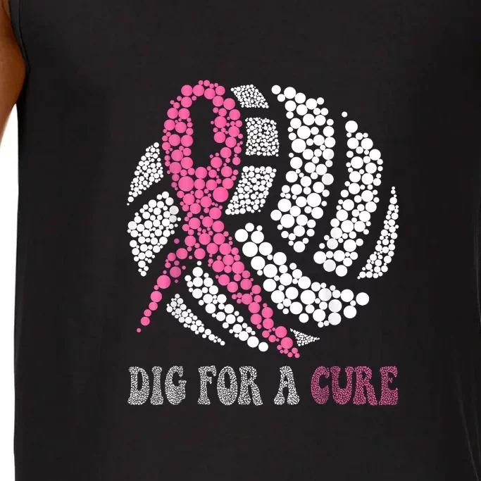 Dig For A Cure Breast Cancer Awareness Volleyball Pink Out Comfort Colors® Tank Top