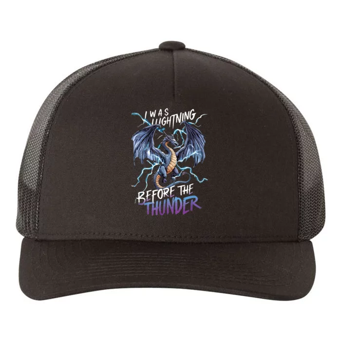 Dragon Fantasy Art Design Yupoong Adult 5-Panel Trucker Hat