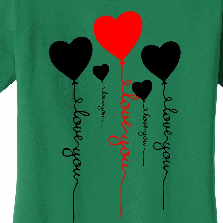 Day Five Balloons Pair Love Women's T-Shirt