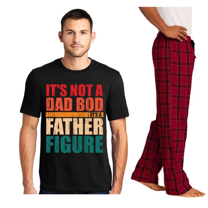 Dad Father Bod Figure Apparel I Father’s Day Beer Gag Drink Pajama Set