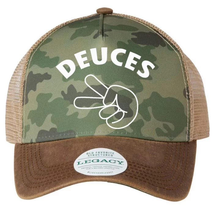 Deuces Funny Bye Legacy Tie Dye Trucker Hat