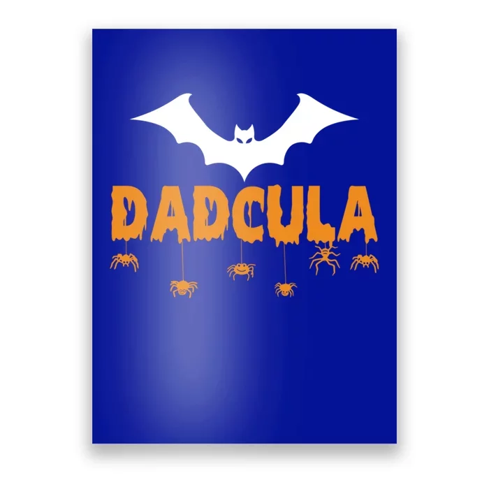 Dadcula Funny Bat Boo Dad Halloween Costume Design Halloween Great Gift Poster