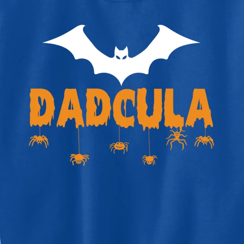 Dadcula Funny Bat Boo Dad Halloween Costume Design Halloween Great Gift Kids Sweatshirt