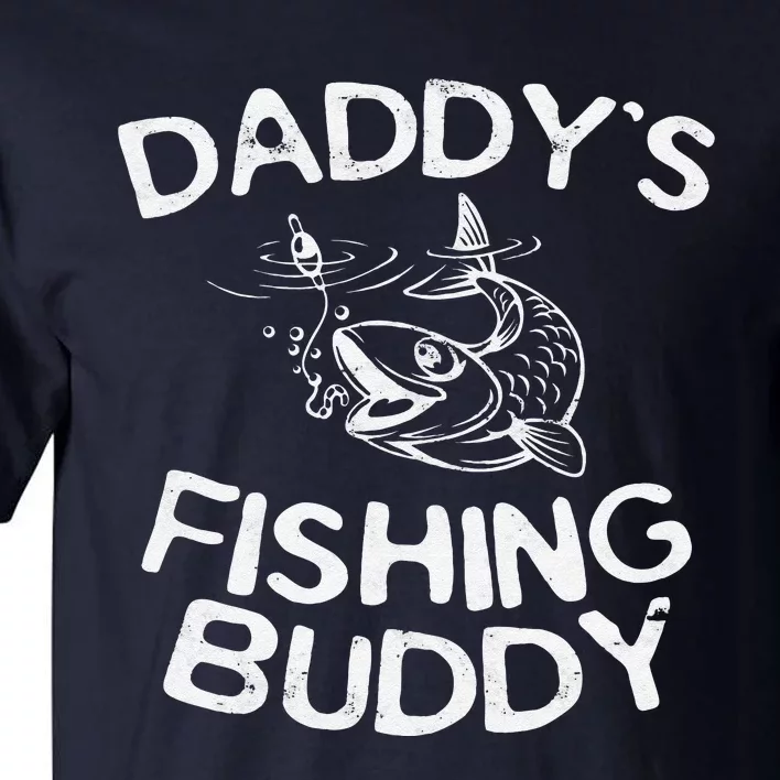 Daddy's Fishing Buddy Young Fisherman Tall T-Shirt