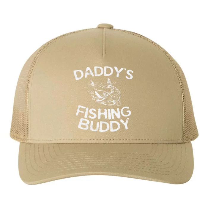 Daddy's Fishing Buddy Young Fisherman Yupoong Adult 5-Panel Trucker Hat