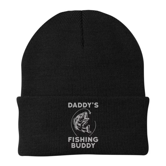 Daddys Fishing Buddy Perfect Dad Gift Knit Cap Winter Beanie