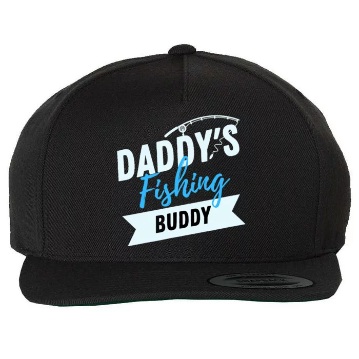 Daddy's Fishing Buddy Wool Snapback Cap