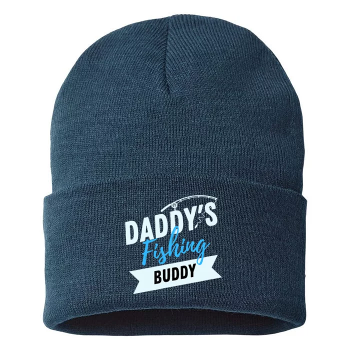 Daddy's Fishing Buddy Sustainable Knit Beanie